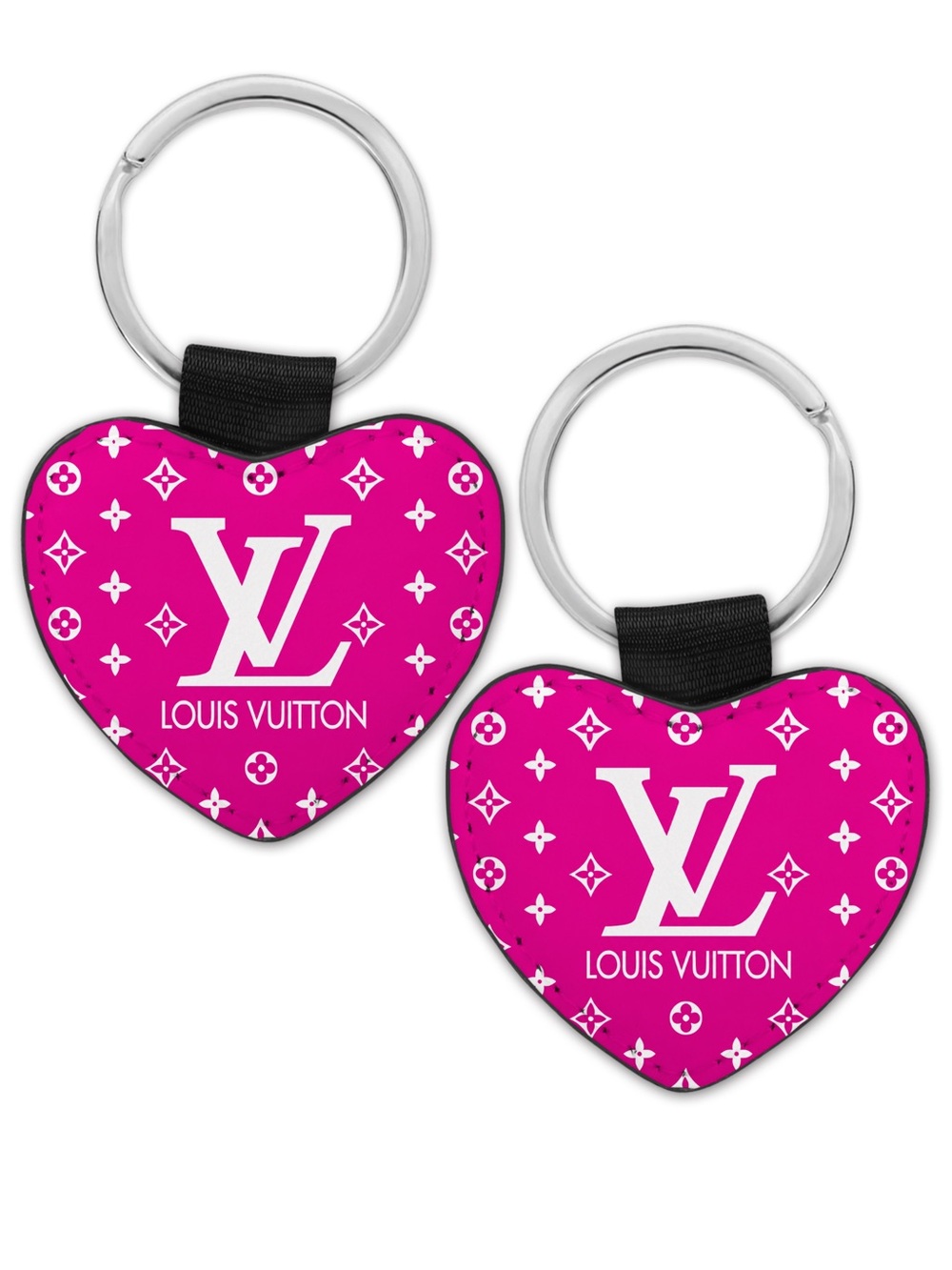 HANDMADE FASHION Heart Keychain